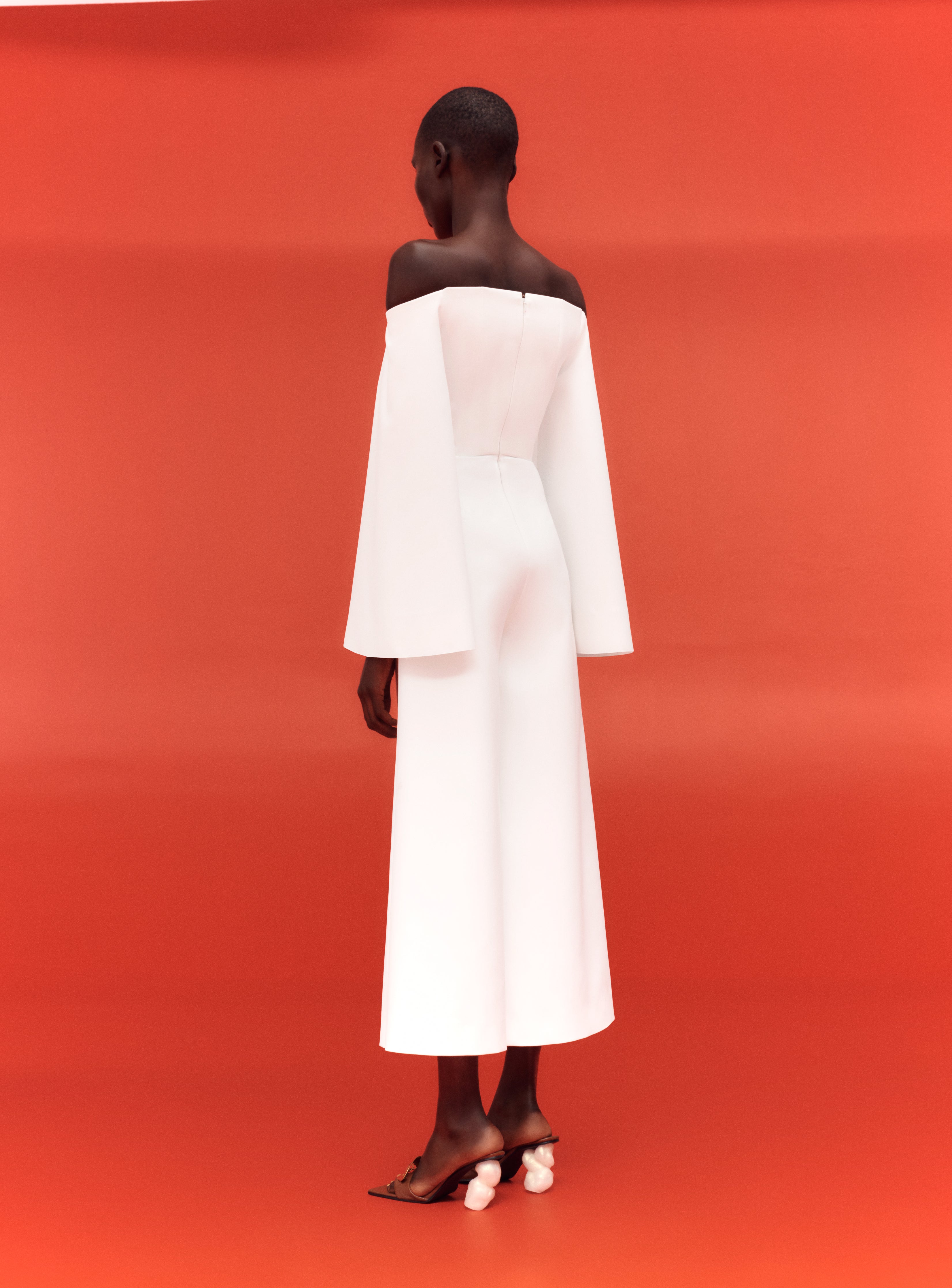The Almira Jumpsuit in Cream – Solace London