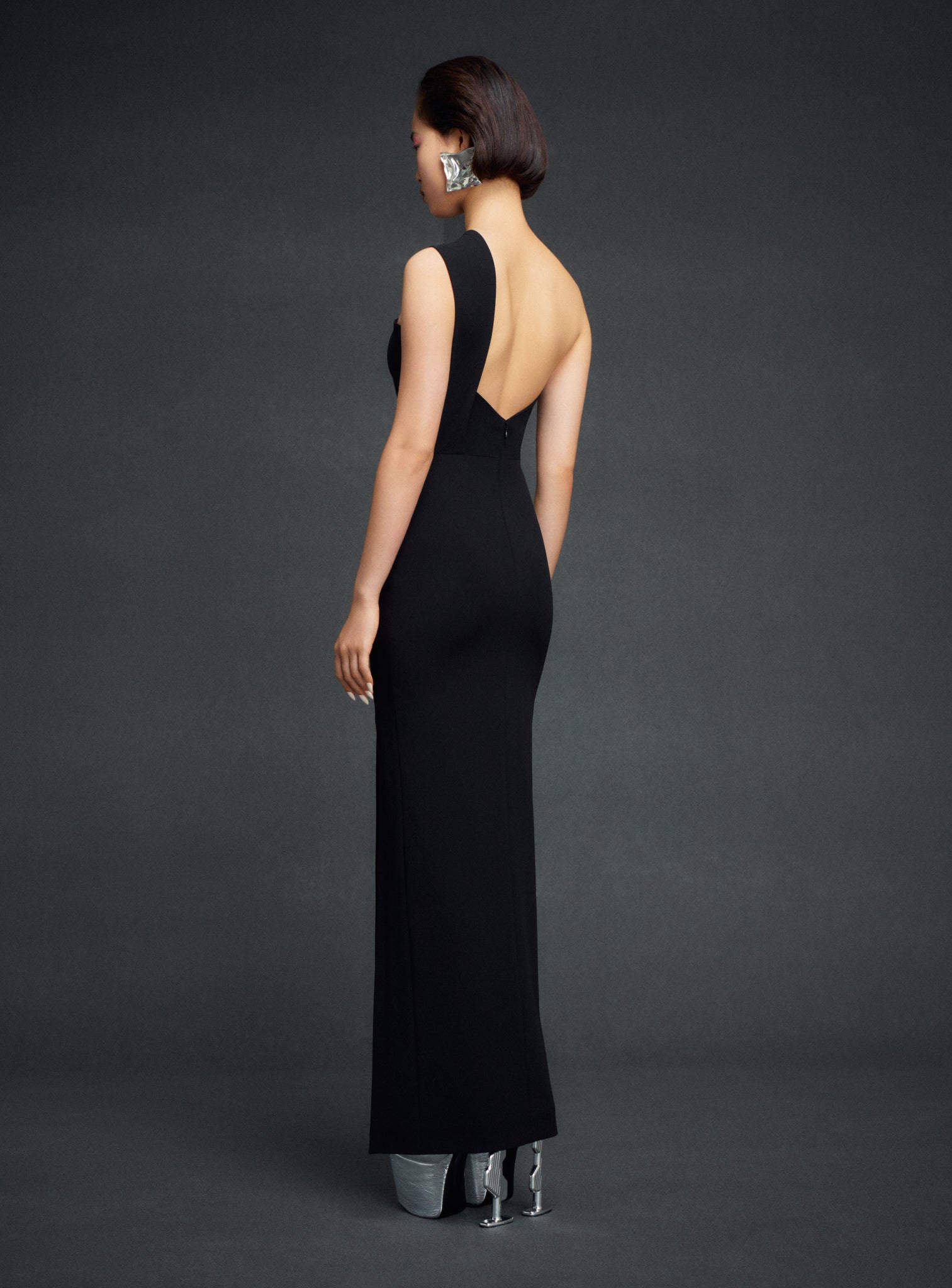 The Lois Maxi Dress in Black