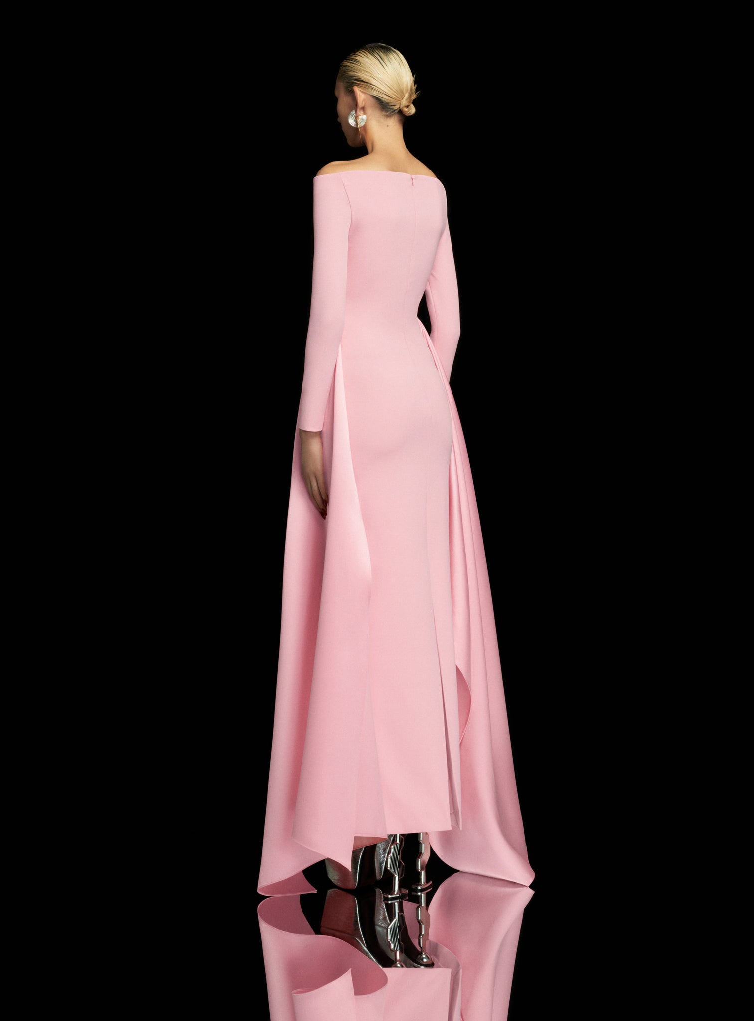 The Irma Maxi Dress in Soft Pink