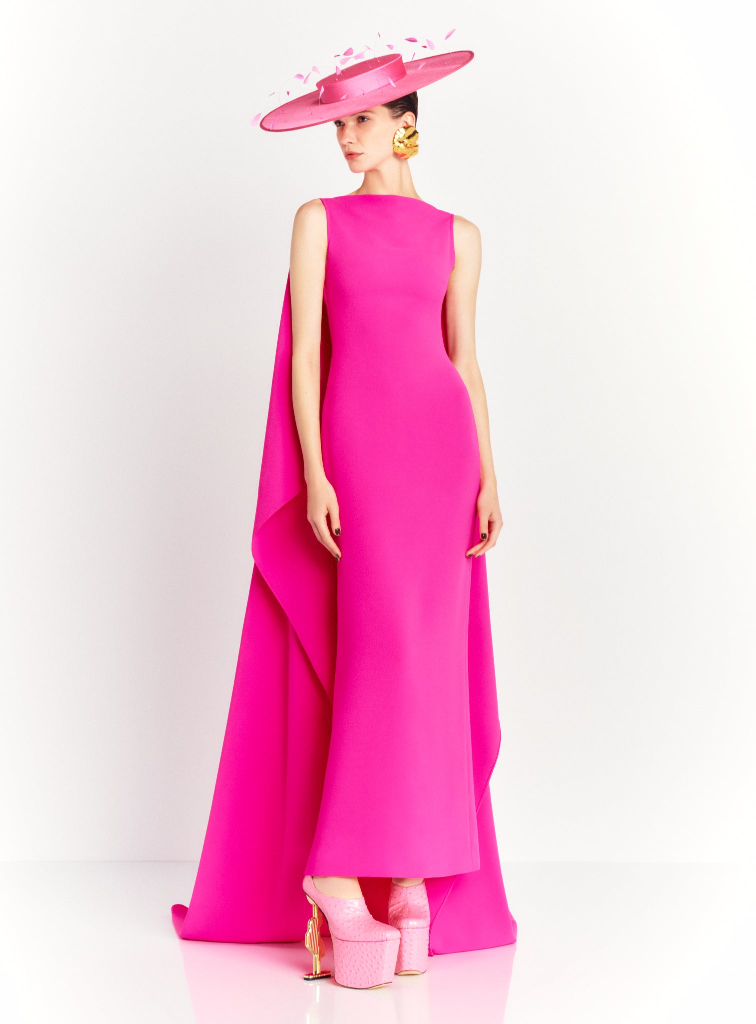 The Kaila Maxi Dress in Pink