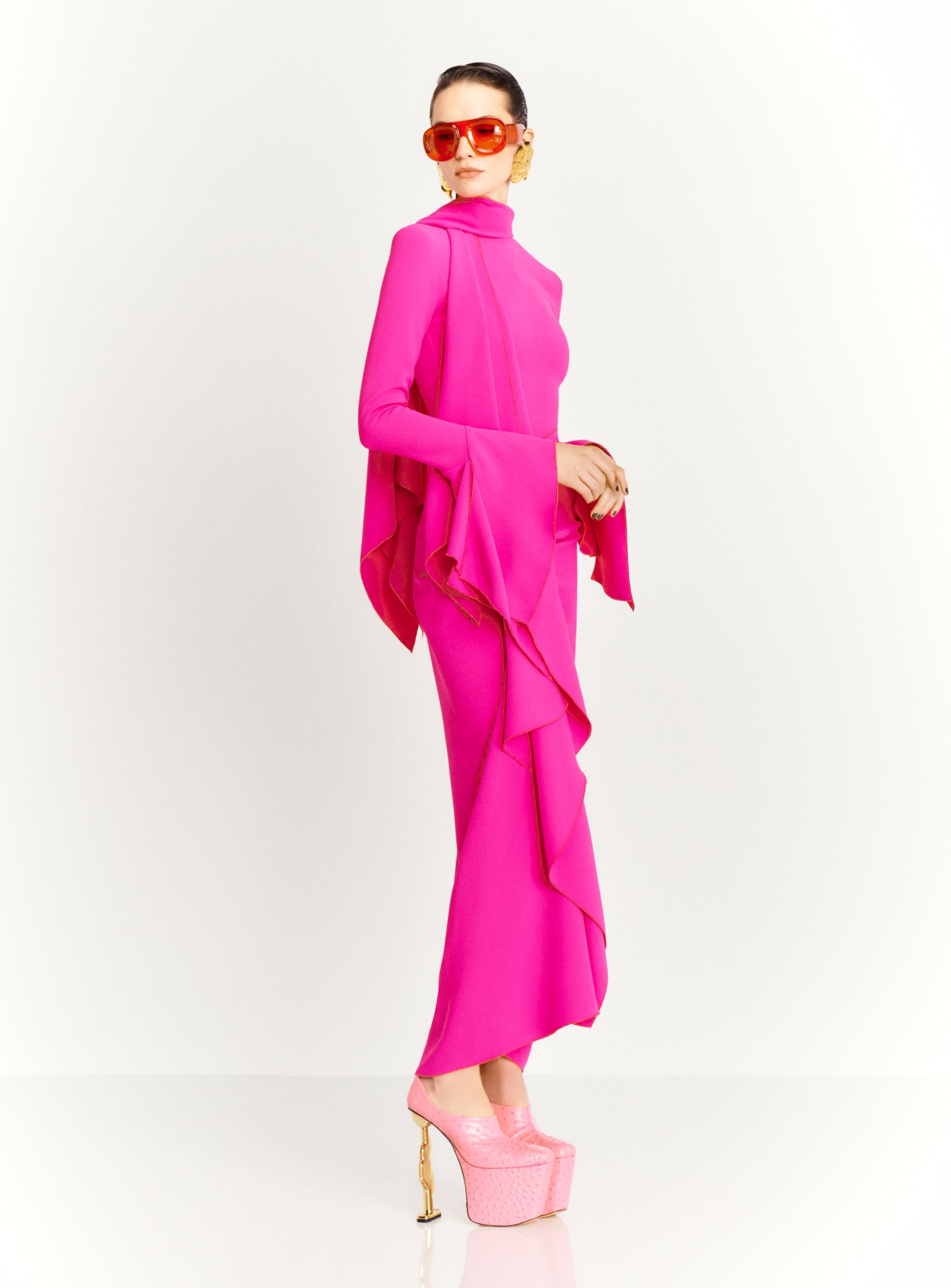 The Nella Maxi Dress in Pink