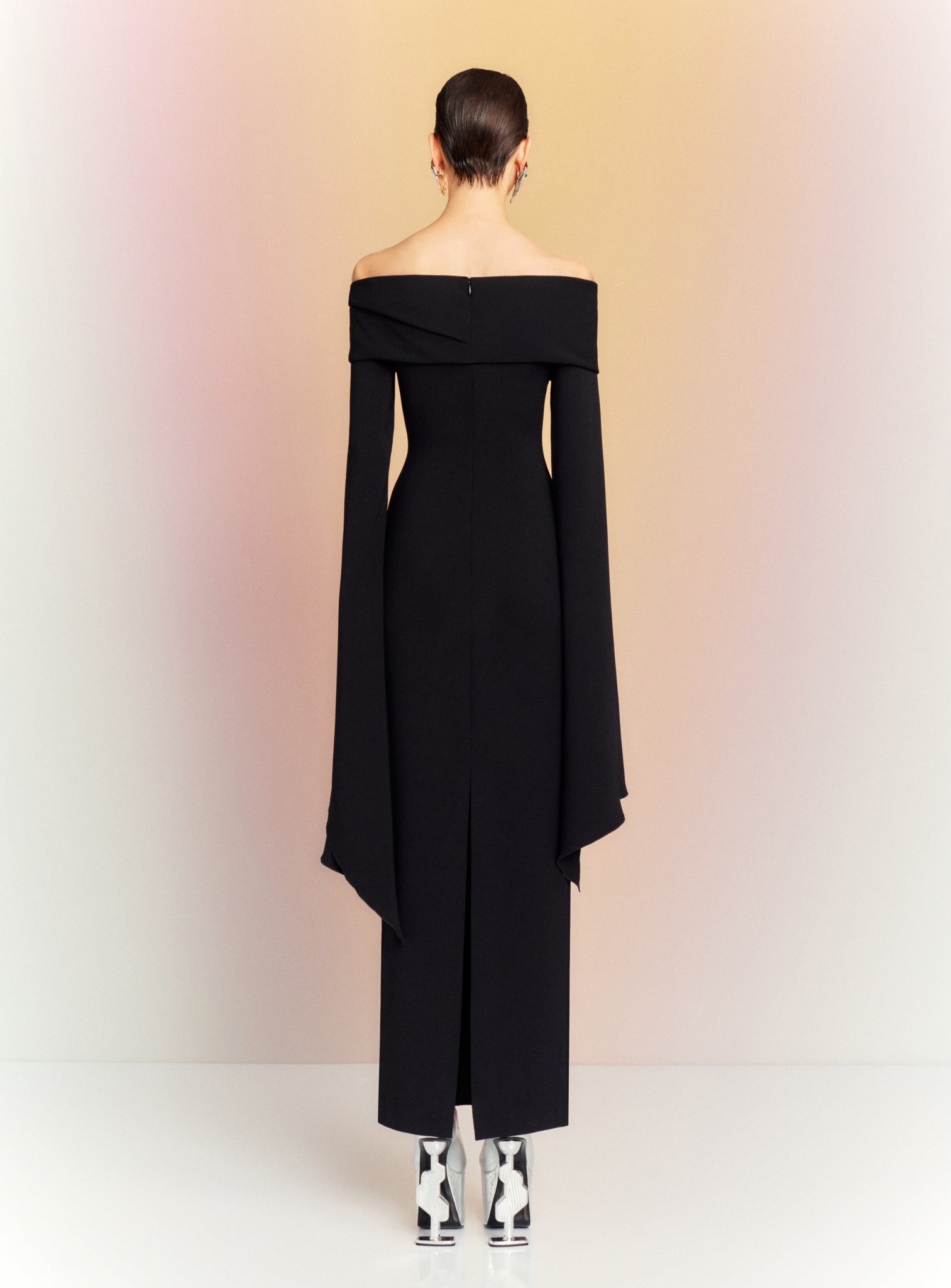 The Arden Maxi Dress in Black