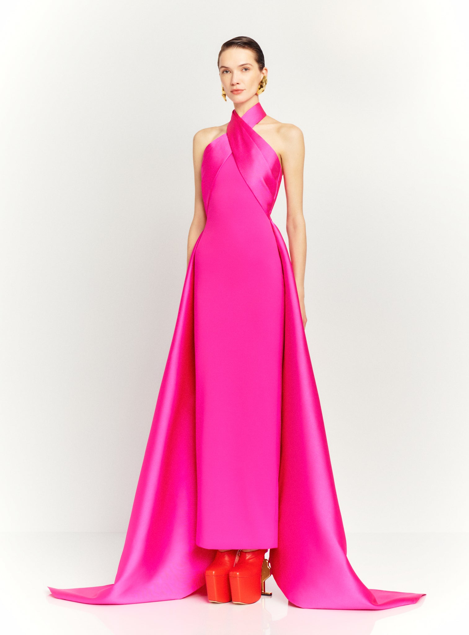 The Rumi Maxi Dress in Pink