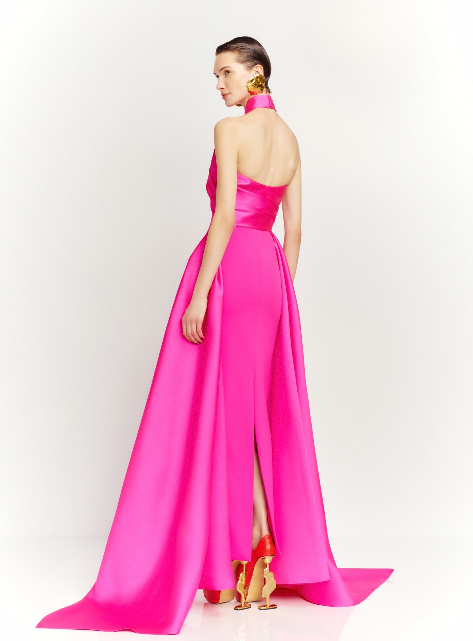 The Rumi Maxi Dress in Pink