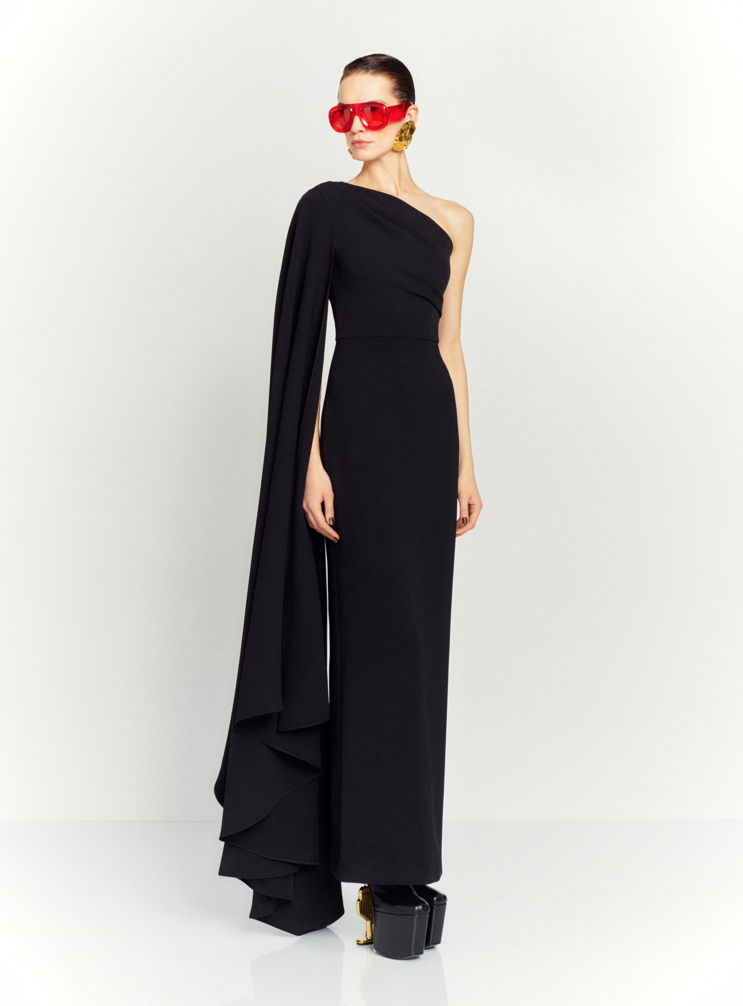 The Daria Maxi Dress in Black
