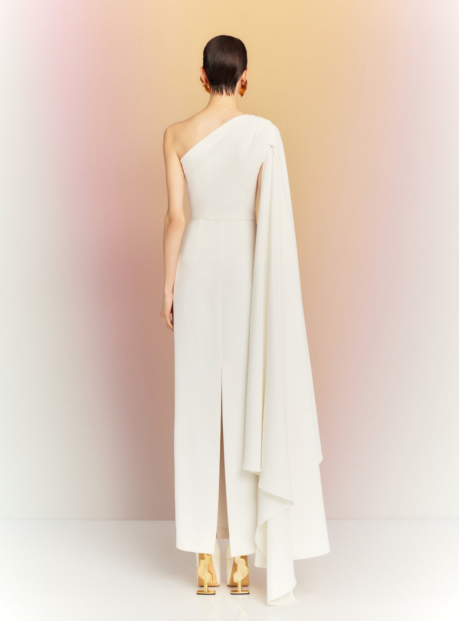 The Daria Maxi Dress in Cream