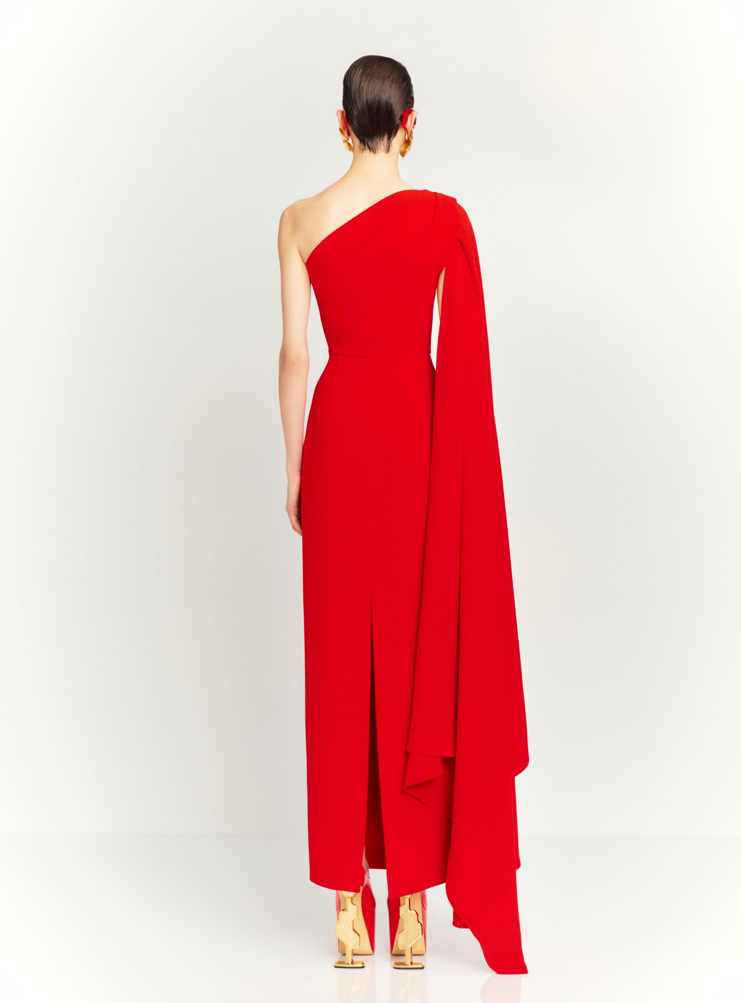 The Daria Maxi Dress in Red