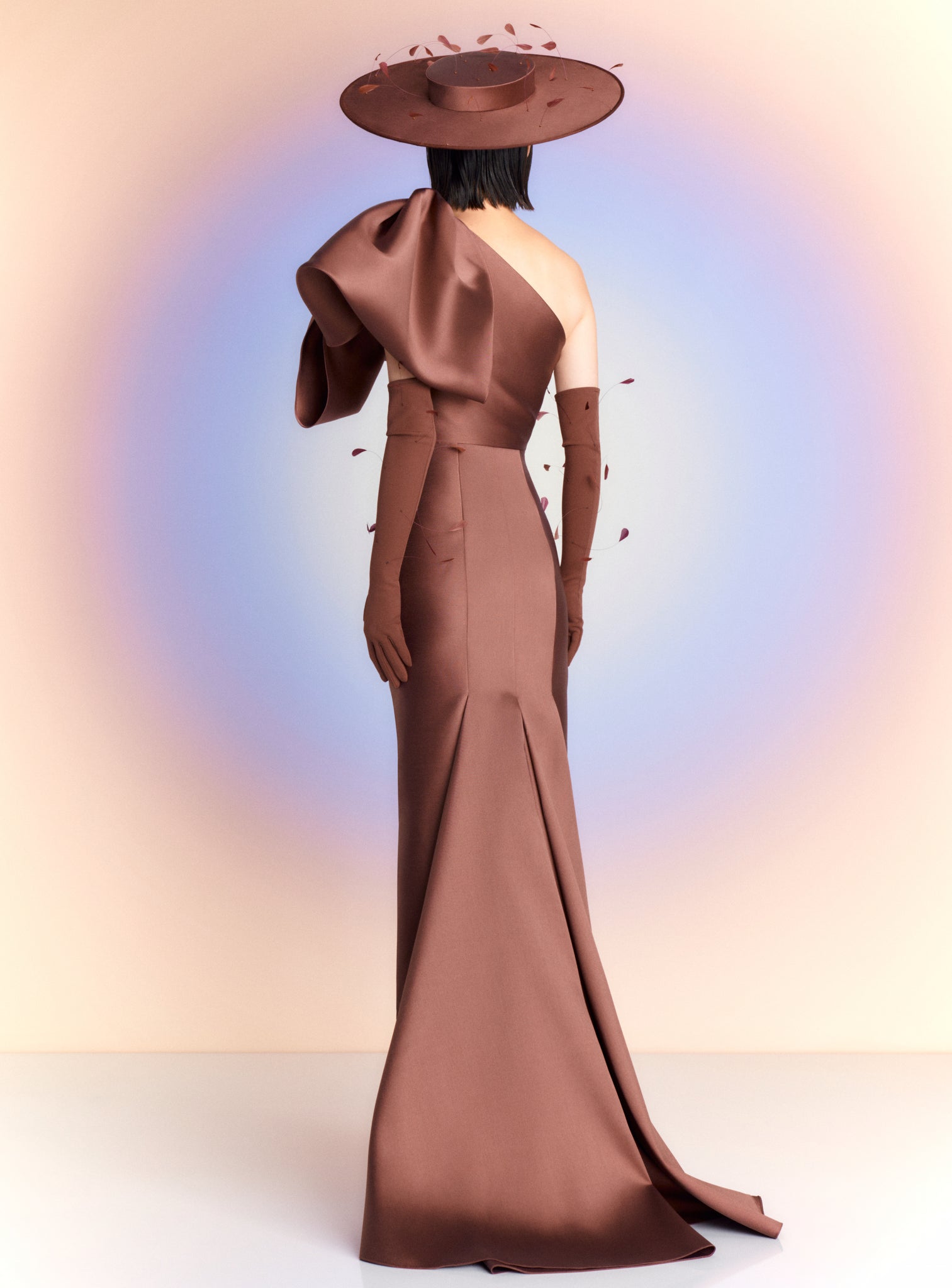 The Priya Maxi Dress in Mocha