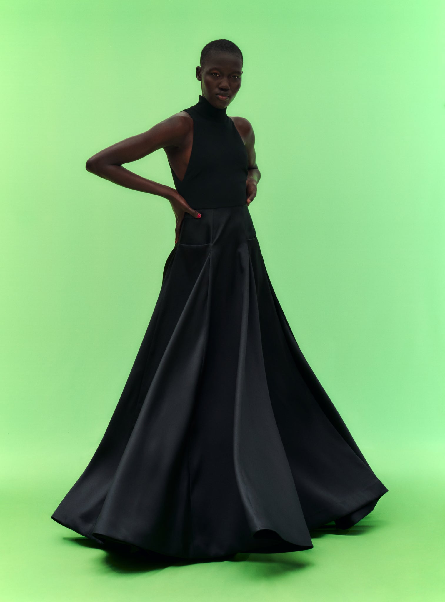 The Daya Maxi Dress in Black – Solace London